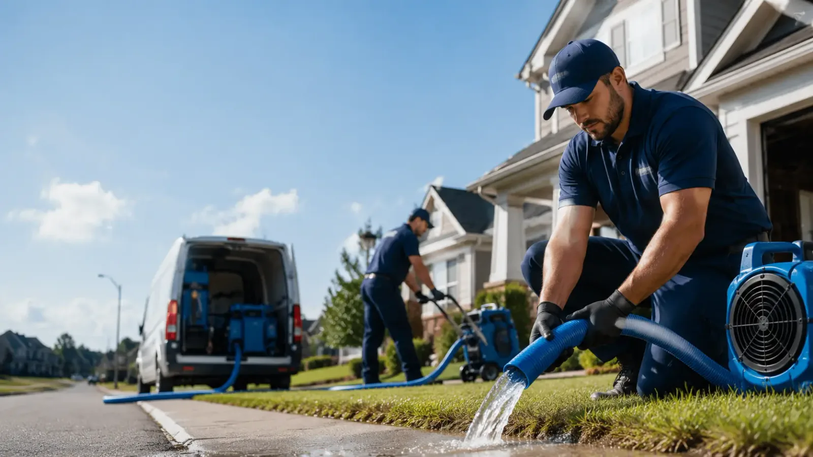 Flood Damage Restoration in Onward, IN